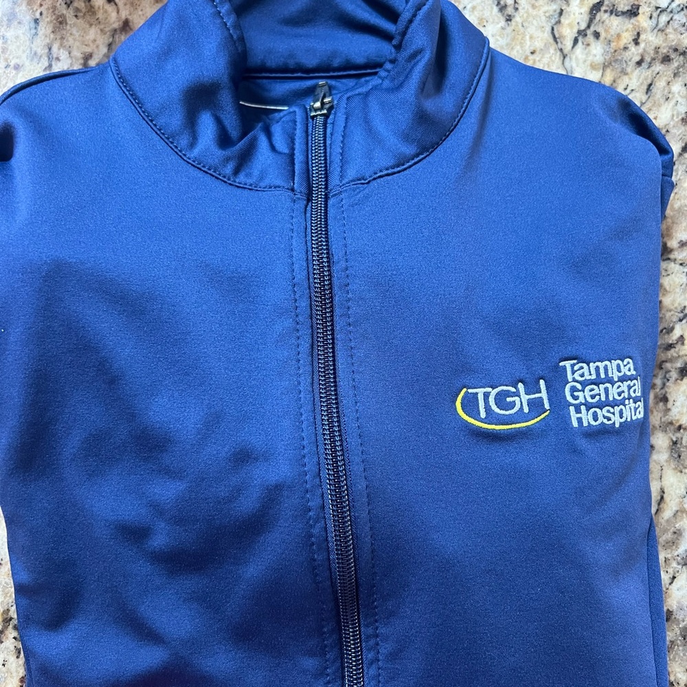 Cherokee Navy Workwear Zip Jacket